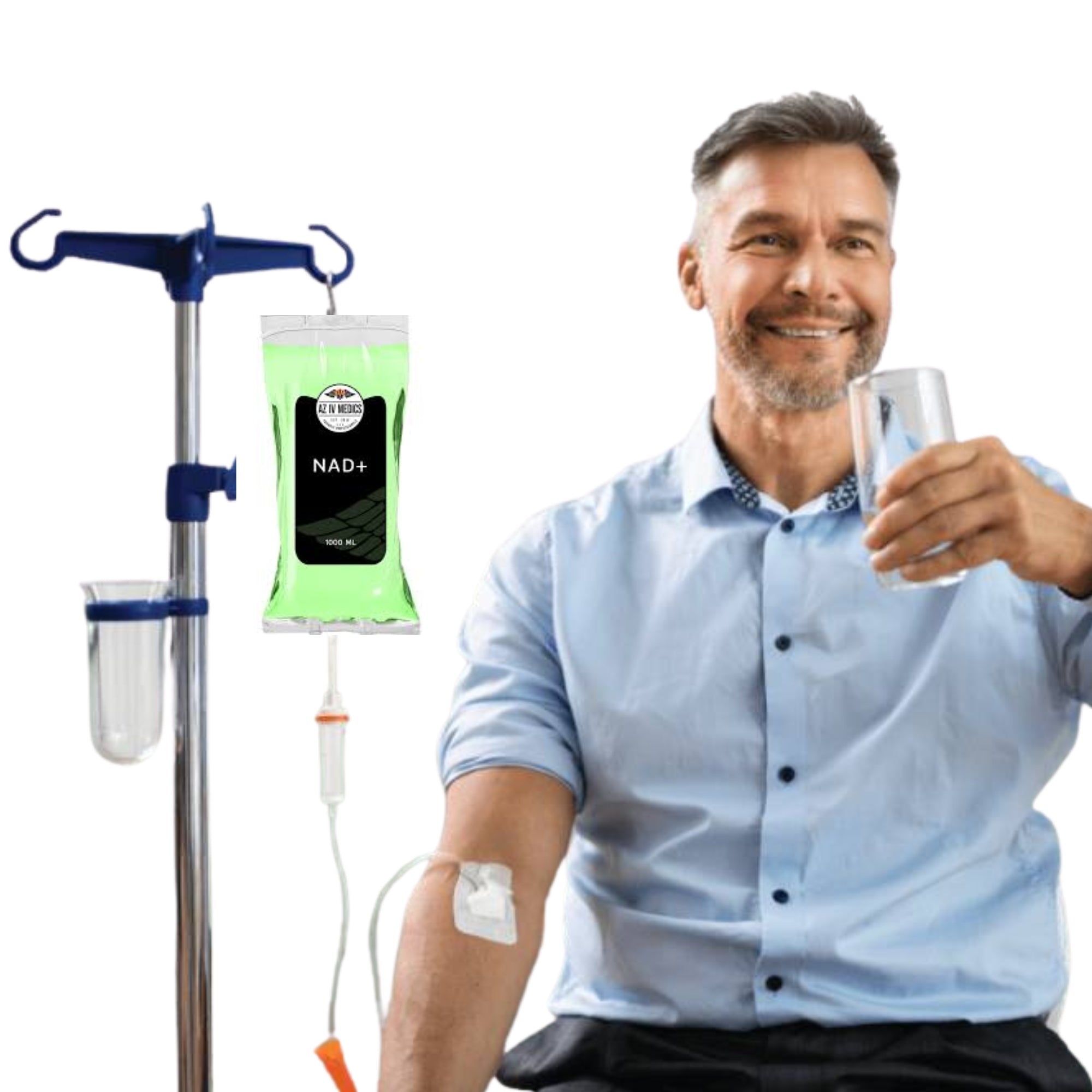 Signature NAD+ Performance & Recovery IV Drip Course of 4 (save €351)