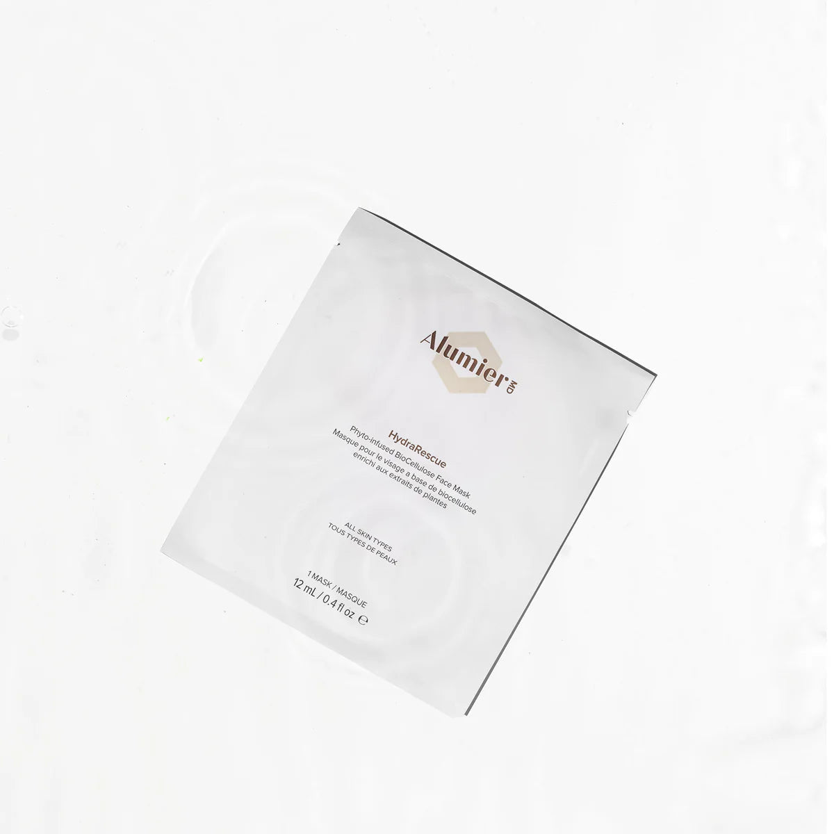 AlumierMD HydraRescue Mask 4 Pack - BioCellulose Face Masks