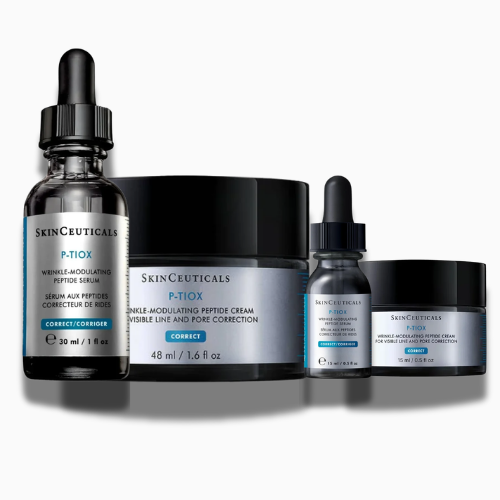 SkinCeuticals P-TIOX Anti-Wrinkle Cream (48ml) + P-TIOX Serum (30ml) + P-TIOX Cream & Serum 15ml FREE