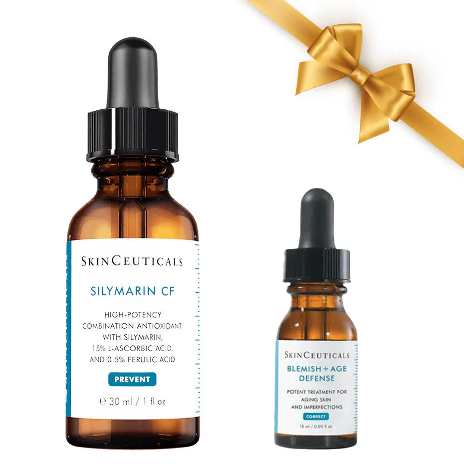 SkinCeuticals Silymarin CF 30ml + Blemish & Age Defense 15ml FREE