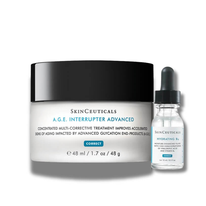 SkinCeuticals Bundle: A.G.E. Interrupter Advanced & Hydrating B5 15ml Free