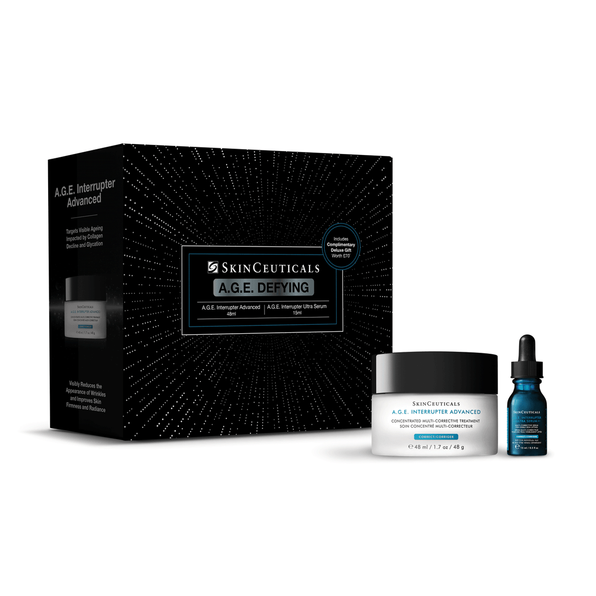 SkinCeuticals A.G.E. Defying Gift Set (Pre Order Shipping October 2026)