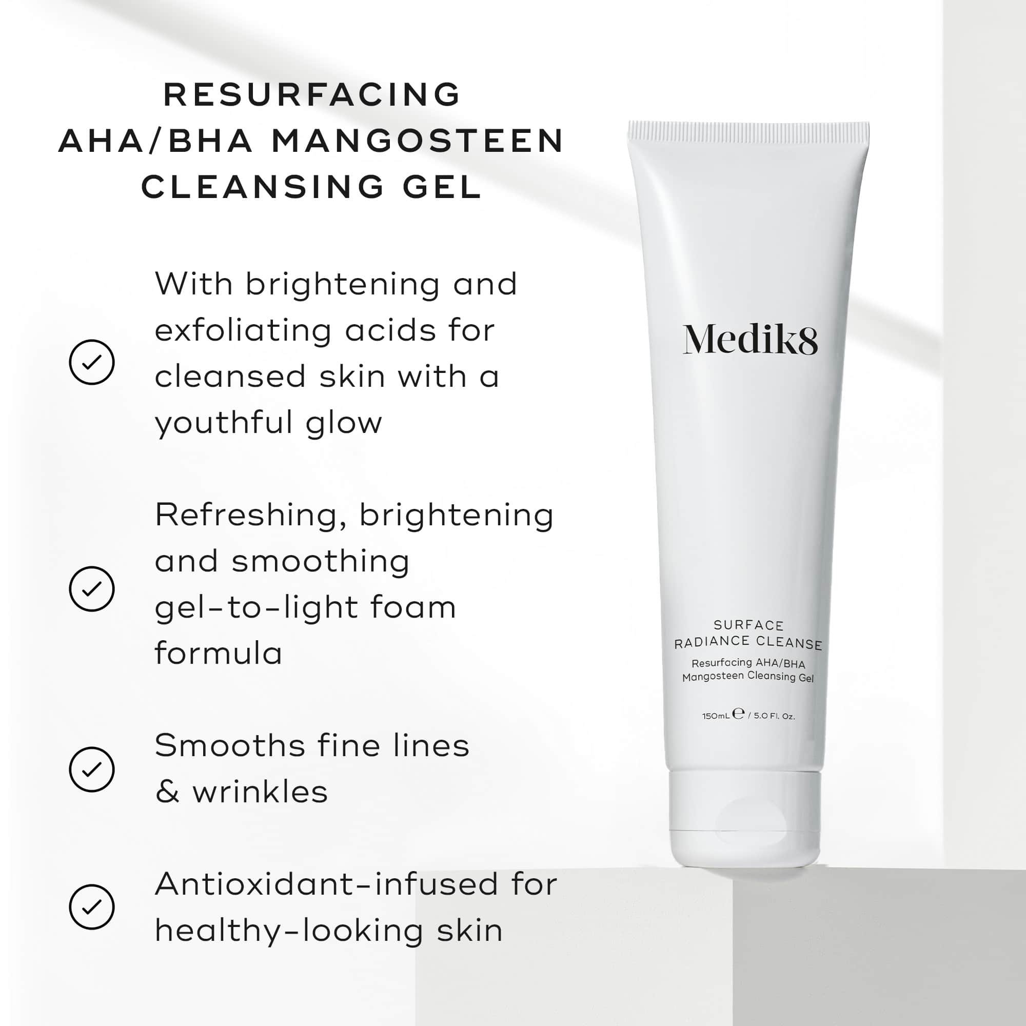 Medik8 Surface Radiance Cleanse 150ml