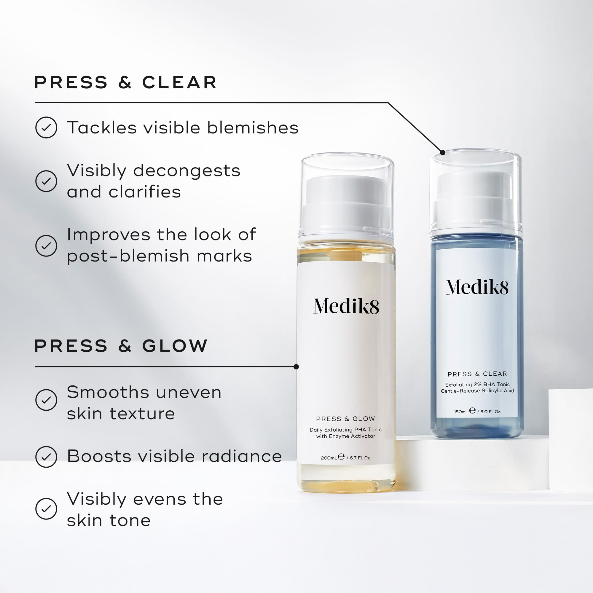 Medik8 Press & Glow 200ml