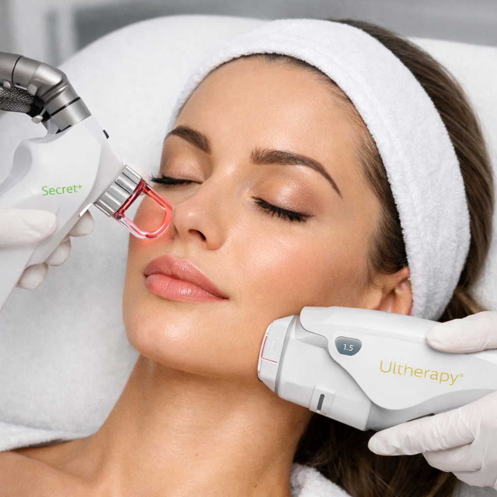 The Ultimate Lift & Resurface Collagen Duo: Ultherapy & CO2 Laser (save €1,751)