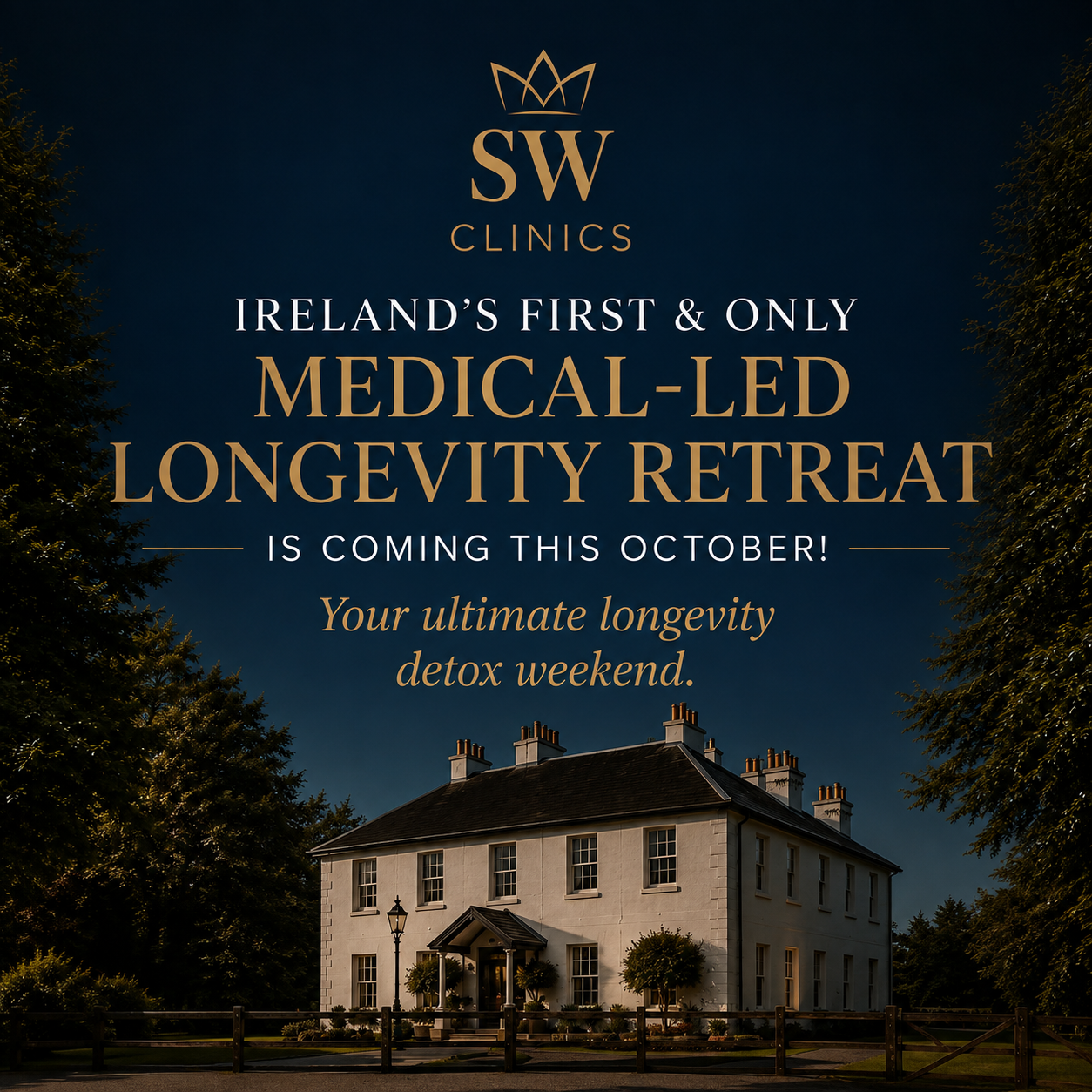 Longevity Retreat (SAT OCT 24th & SUN 25th)