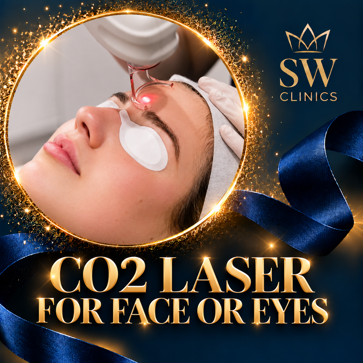 Black Friday: CO2 Ablative Laser Resurfacing for Face or Eyes (save up to €601)
