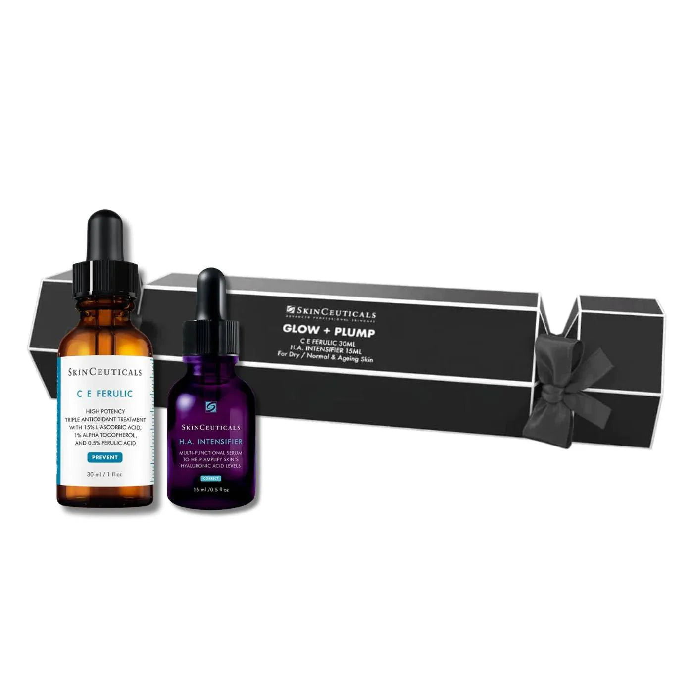 SkinCeuticals CE Ferulic Glow + Plump Cracker (save €62.50)