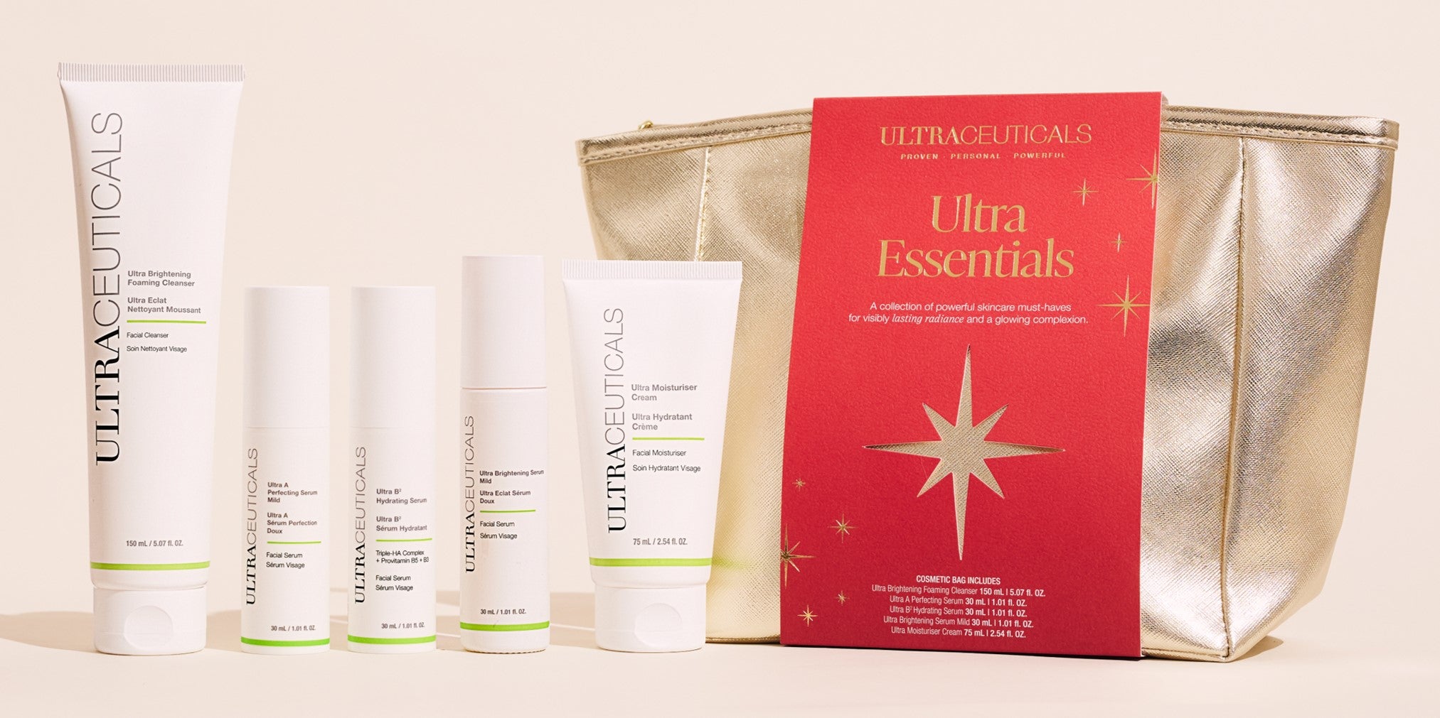 Ultraceuticals Essentials Gift Set + Free Cleanser & Moisturiser [Pre Order]