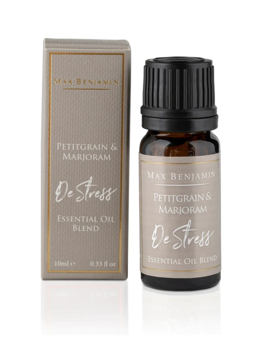 Max Benjamin 'Destress' Petitgrain & Marjoram Essential Oil Blend