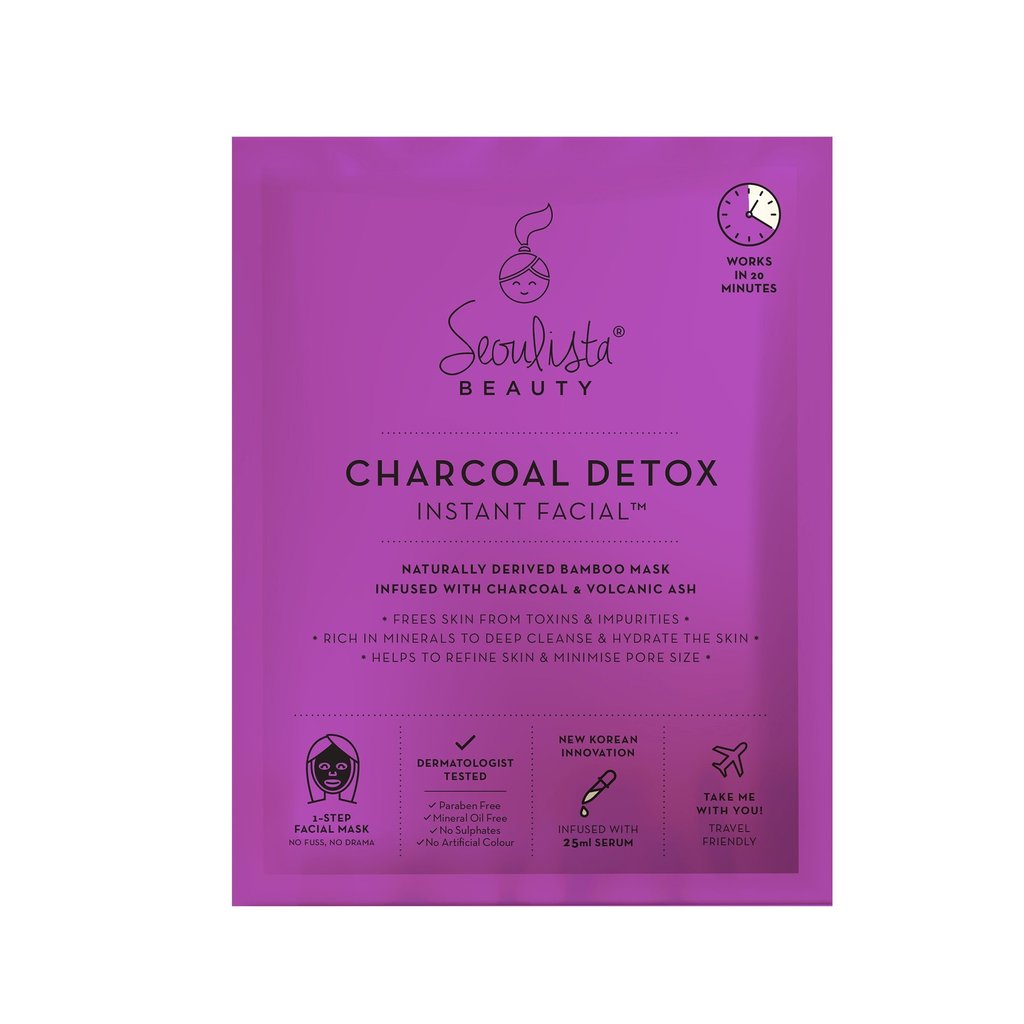 Seoulista Beauty Charcoal Detox Instant Facial